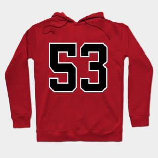 Number 53 Hoodie